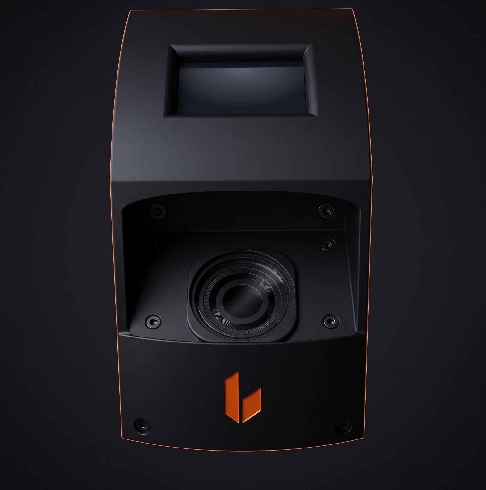 Fingerprint Access Terminal — rendered enclosure design